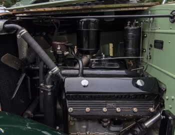 Bajo el capó 1931 Cadillac V8 355-A Phaeton by Fleetwood (4560/4580)