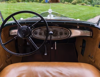 Panel frontal 1931 Cadillac V8 355-A Phaeton by Fleetwood (4560/4580)