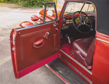 Interior 1936 Cadillac Series 60 Convertible Coupe