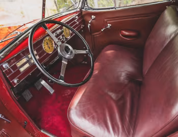 Interior 1936 Cadillac Series 60 Convertible Coupe