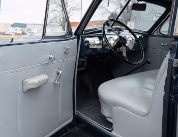 Interior 1937 Cadillac Series 60 Convertible Sedan by Fisher (37-6049)