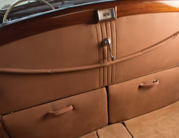 Interior 1940 Cadillac Series 72 Formal Sedan by Fleetwood (7233-F)