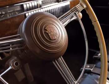 Interior 1940 Cadillac Series 72 Formal Sedan by Fleetwood (7233-F)