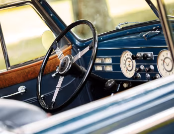 Interior 1937 Cadillac Series 75 Convertible Sedan by Fleetwood (7529)
