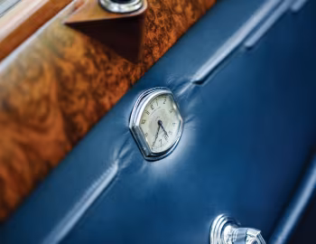 Interior 1937 Cadillac Series 75 Convertible Sedan by Fleetwood (7529)