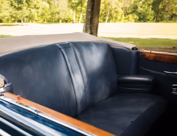Interior 1937 Cadillac Series 75 Convertible Sedan by Fleetwood (7529)
