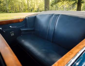 Interior 1937 Cadillac Series 75 Convertible Sedan by Fleetwood (7529)