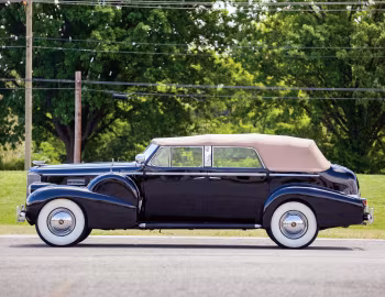 1938 Cadillac Series 75 V8 Convertible Sedan by Fleetwood (38-7529) '10.1937–38
