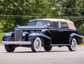 1938 Cadillac Series 75 V8 Convertible Sedan by Fleetwood (38-7529) '10.1937–38