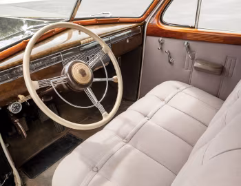 Panel frontal 1939 Cadillac Series 90 V16 7-passenger Sedan by Fleetwood (39-9023) '10.1938–39