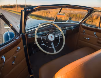 Panel frontal 1939 Cadillac Fleetwood Seventy-Five Convertible Coupe (39-7567)