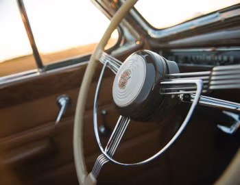 Interior 1939 Cadillac Fleetwood Seventy-Five Convertible Coupe (39-7567)