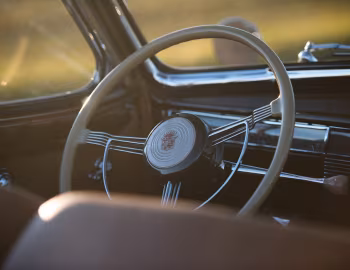 Interior 1939 Cadillac Fleetwood Seventy-Five Convertible Coupe (39-7567)