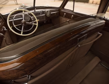 Interior 1942 Cadillac-Fleetwood Seventy-Five 5-passenger Sedan (42-7519F) '09.1941