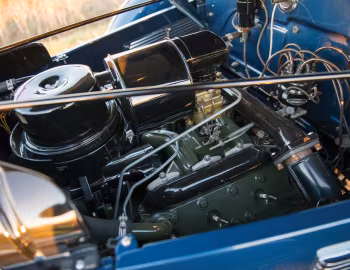 Bajo el capó 1939 Cadillac Fleetwood Seventy-Five Convertible Coupe (39-7567)