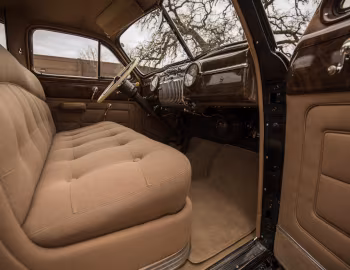 Interior 1942 Cadillac-Fleetwood Seventy-Five 5-passenger Sedan (42-7519F) '09.1941