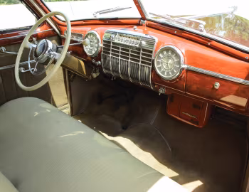 Interior 1941 Cadillac Sixty-One Coupe (6127)