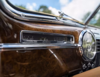 Tableau de bord 1941 Cadillac Sixty-One Coupe DeLuxe (6127D)