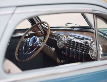 Interior 1941 Cadillac Sixty-One Coupe DeLuxe (6127D)