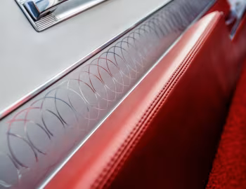 Interior 1960 Cadillac Sixty-Two Convertible (6267F)