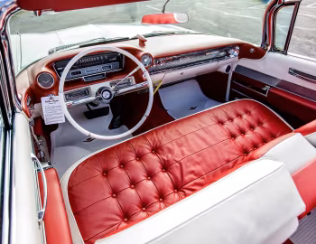 Interior 1960 Cadillac Sixty-Two Convertible (6267F)