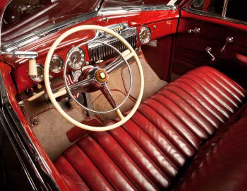 Interior 1942 Cadillac Sixty-Two Convertible (6267)