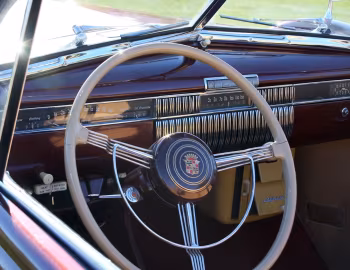 Panel frontal 1940 Cadillac Sixty-Two Convertible Coupe (40-6267)