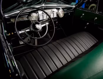 Interior 1941 Cadillac Sixty-Two Convertible Coupe Deluxe (41-6267D)
