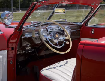 Panel frontal 1941 Cadillac Sixty-Two Convertible Sedan Deluxe (6229D)