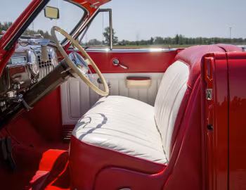 Interior 1941 Cadillac Sixty-Two Convertible Sedan Deluxe (6229D)