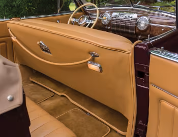 Interior 1941 Cadillac Sixty-Two Convertible Sedan Deluxe (6229D)