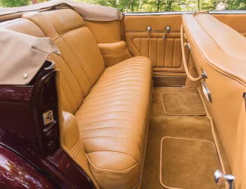 Interior 1941 Cadillac Sixty-Two Convertible Sedan Deluxe (6229D)