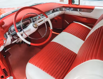 Interior 1955 Cadillac Sixty-Two Coupe de Ville (6237DX)