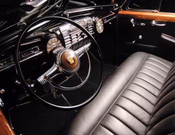 Panel frontal 1941 Cadillac Sixty Special Town Car by Derham