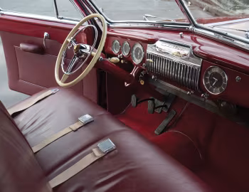 Interior 1942 Cadillac Sixty Special Town Brougham by Derham '06.1942