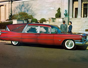 1959 Superior-Cadillac Crown Royale Three-Way Landaulet Funeral Car (DL-604) '10.1958–59