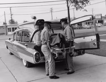 1960 Superior-Cadillac Royale Rescuer Ambulance (60-68 6890)