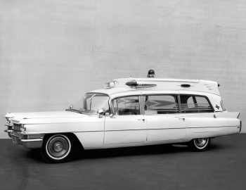 1963 Superior-Cadillac Royale Rescuer Hightop Ambulance (63-68 6890)