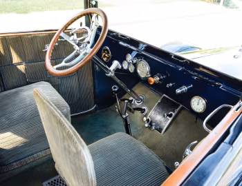 Interior 1917 Cadillac Type 55 Convertible Victoria