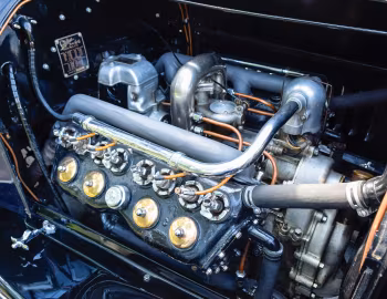 Bajo el capó 1917 Cadillac Type 55 Convertible Victoria
