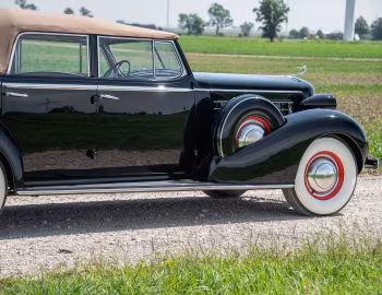 1936 Cadillac Series 85 V12 Convertible Sedan by Fleetwood (36-7529)