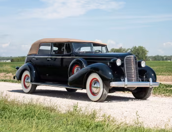 1936 Cadillac Series 85 V12 Convertible Sedan by Fleetwood (36-7529)
