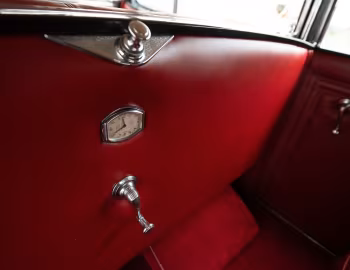 Interior 1936 Cadillac Series 85 V12 Convertible Sedan by Fleetwood (36-7529)