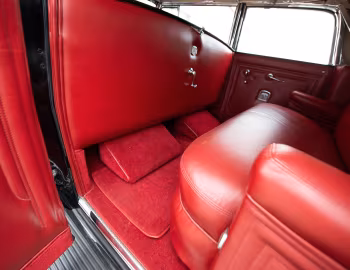 Interior 1936 Cadillac Series 85 V12 Convertible Sedan by Fleetwood (36-7529)
