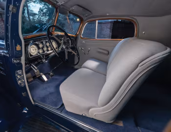 Interior 1935 Cadillac V12 370-D 2-passenger Coupe by Fleetwood (40-5776)