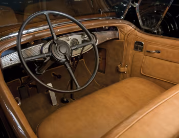 Interior 1931 Cadillac V12 370-A All Weather Phaeton by Fleetwood
