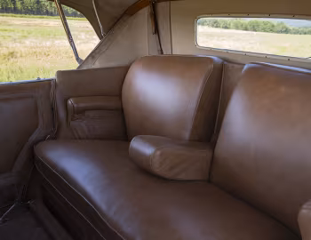 Interior 1932 Cadillac V12 370-B Special Phaeton by Fisher (32-12-280)