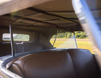 Interior 1932 Cadillac V12 370-B Special Phaeton by Fisher (32-12-280)