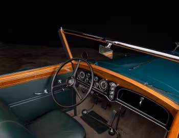 Interior 1933 Cadillac V12 370-C All Weather Phaeton by Fisher (33-12-273)