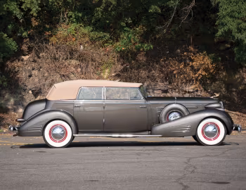 1936 Cadillac V16 Series 90 Convertible Sedan by Fleetwood (5780)